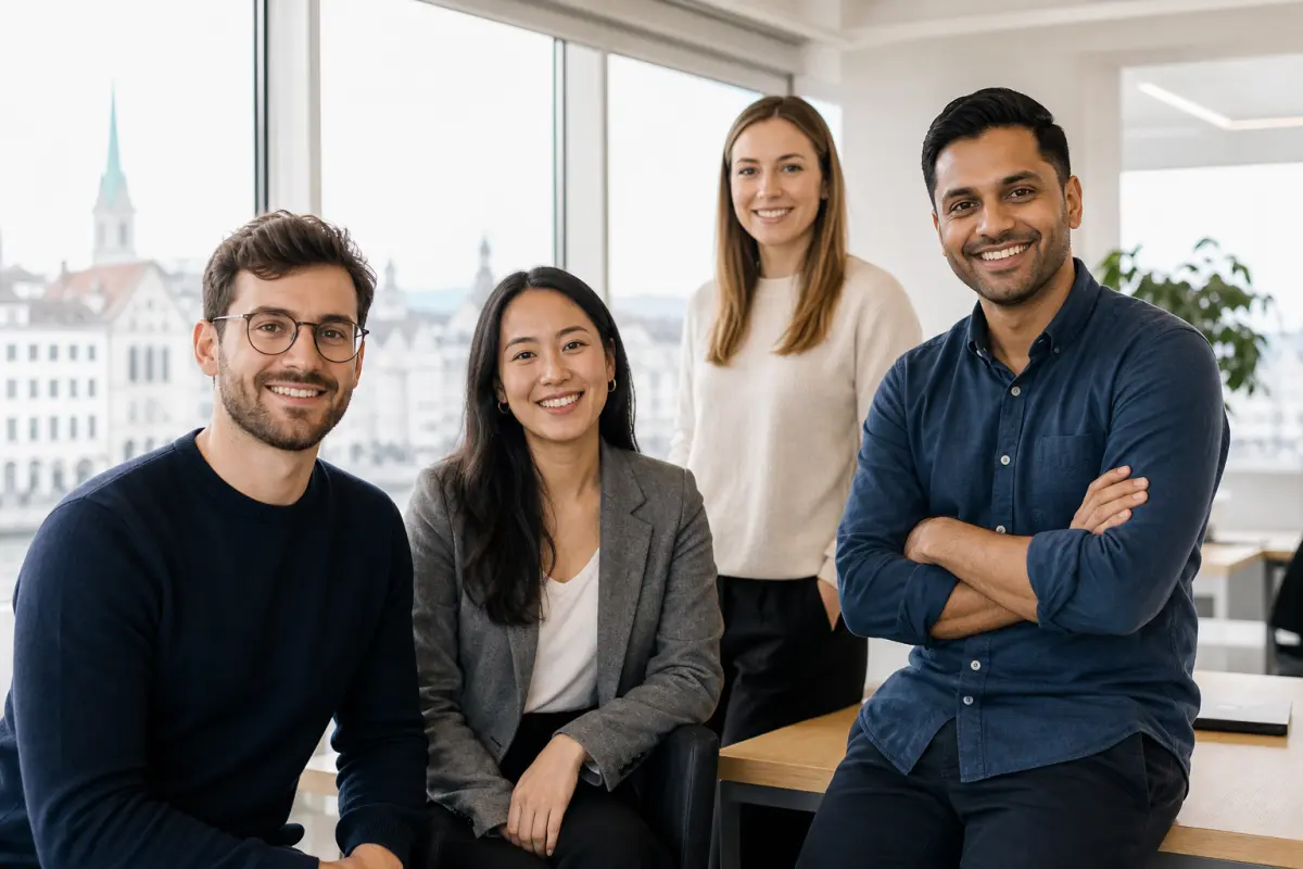 Das Trove Capital Team in Zürich